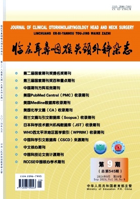 临床耳鼻咽喉头颈外科杂志封面